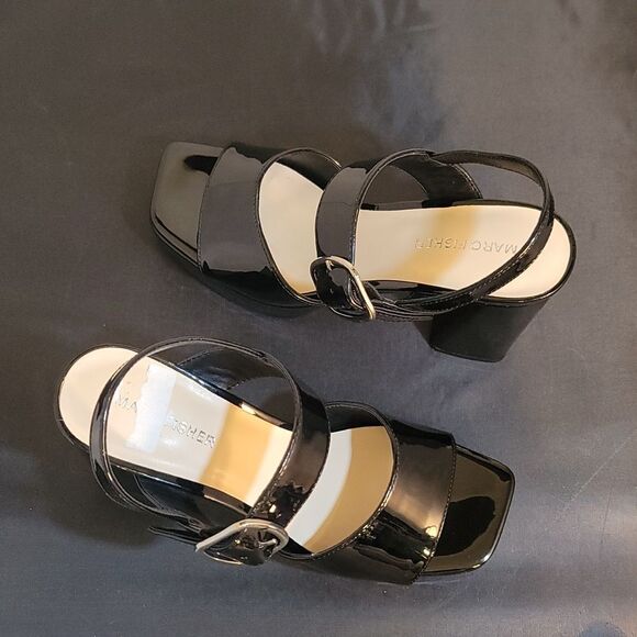 BRAND NEW MARC FISHER WOMEN'S GRADUATE BLOCK HEEL DRESS SANDAL - Picture 7 of 16